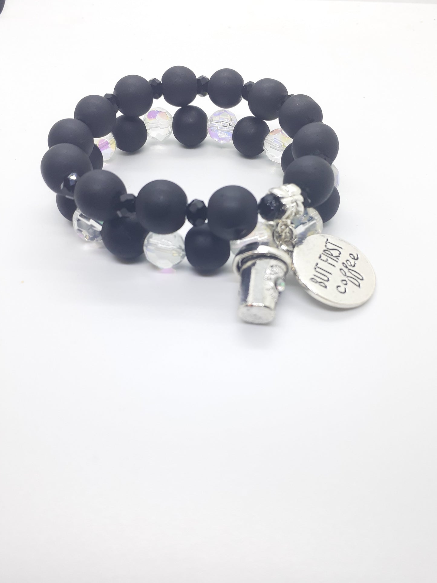 Coffee Lovers Stretch Charm Bracelets