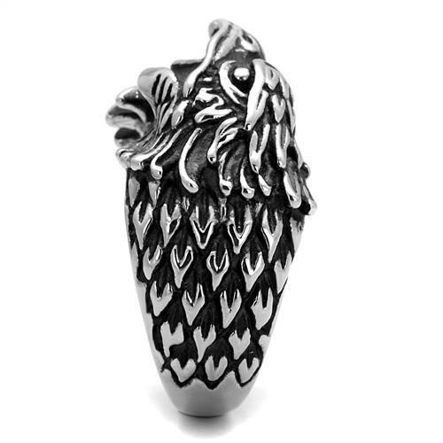 Eagle Biker Ring in Stainless Steel