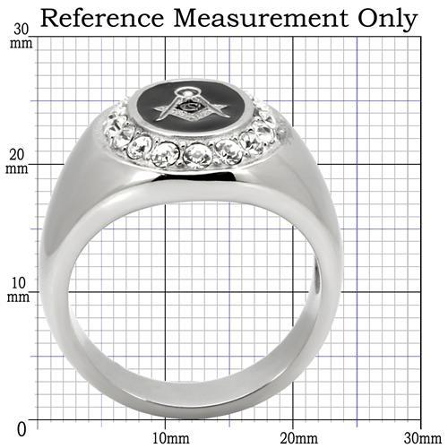 Sophisticated Men's Masonic Ring