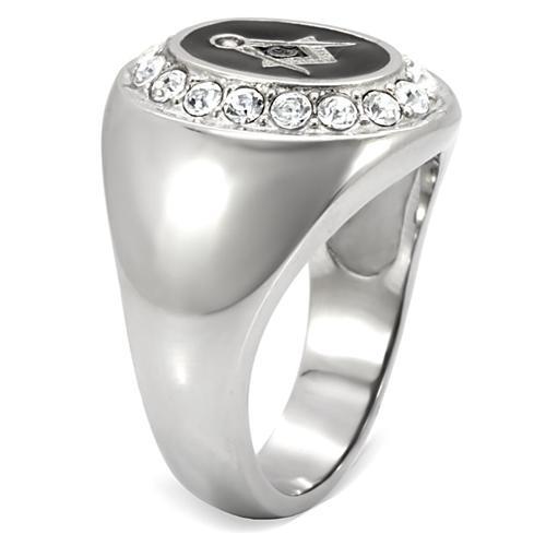 Sophisticated Men's Masonic Ring