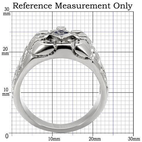 Men's Silver Nugget Masonic Ring